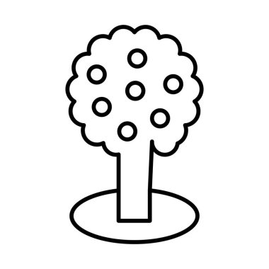 Meyve Ağacı Simgesi Tasarımı