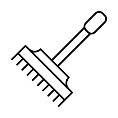 Tırmık Çizgisi Simgesi Tasarımı