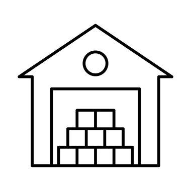 Depo Satırı Simgesi Tasarımı