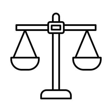 Kurumsal Hukuk Satır Simgesi Tasarımı