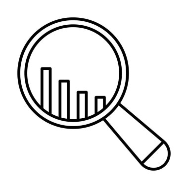 Araştırma Satırı Simgesi Tasarımı