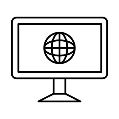 Web Sitesi Satır Simgesi Tasarımı