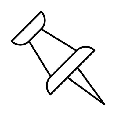 Çivilenmiş Satır Simgesi Tasarımı