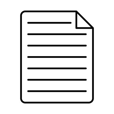 Dosya Satırı Simgesi Tasarımı