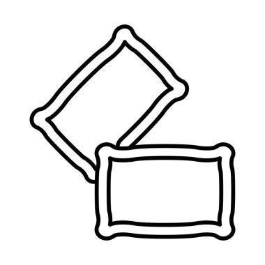 Yastık Çizgisi Simgesi Tasarımı