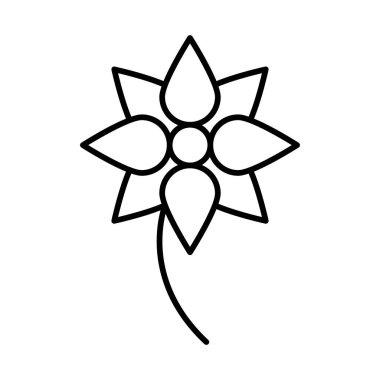 Çiçek Satırı Simge Tasarımı