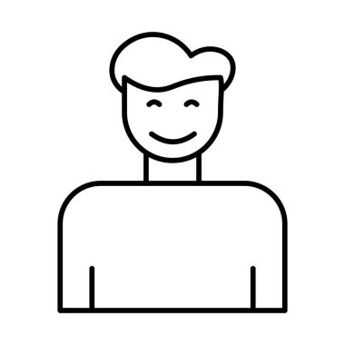 Mutlu Yüz Satırı Simge Tasarımı