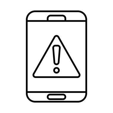 Dikkat Satır Simgesi Tasarımı 