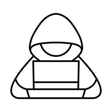 Hackleme Satır Simgesi Tasarımı 