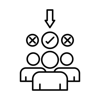 Seçim Satırı Simgesi Tasarımı