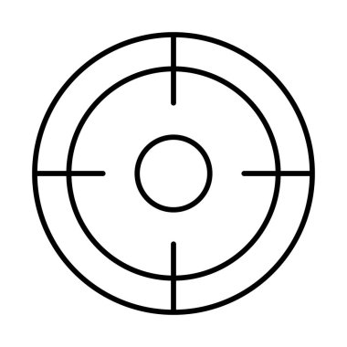 Hedef satır simgesi tasarımı