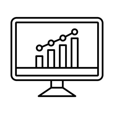 Analitik Satır Simgesi Tasarımı
