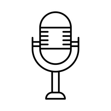 Mic Hattı simgesi tasarım