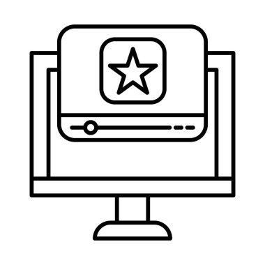 Favori Satır Simgesi Tasarımı