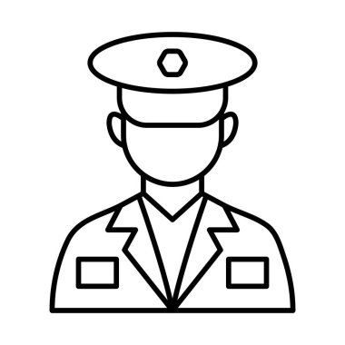 Kaptan Satır Simgesi Tasarımı