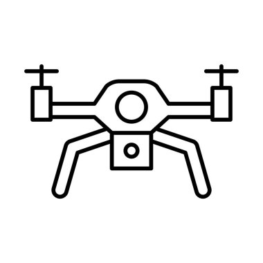 Drone Satır Simgesi Tasarımı
