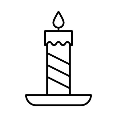 Mum Satırı Simgesi Tasarımı