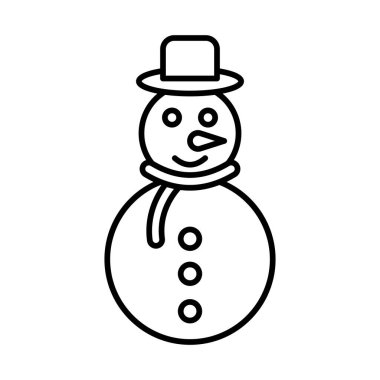 Kardan Adam Çizgisi Simge Tasarımı