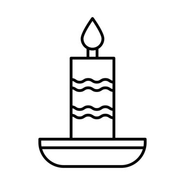 Mum Satırı Simgesi Tasarımı