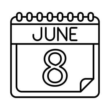 Haziran Satır Simgesi Tasarımı