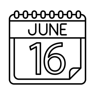 Haziran Satır Simgesi Tasarımı