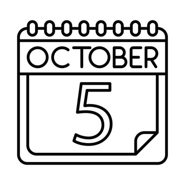 Ekim Satır Simgesi Tasarımı