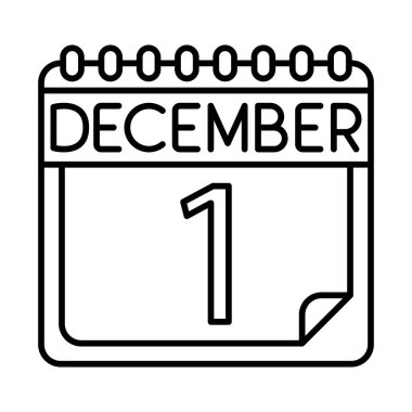 Aralık Satır Simgesi Tasarımı 