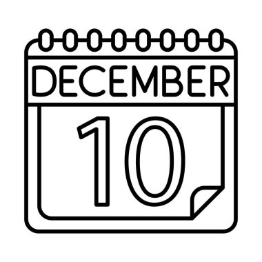 Aralık Satır Simgesi Tasarımı 