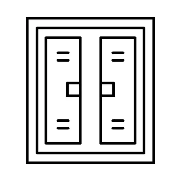 Window Vector Line icon Design 