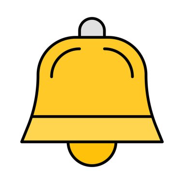 Simge Doldurulmuş Çan Vektör Satırı