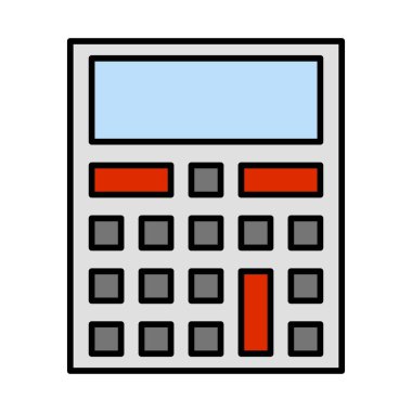 Simge Doldurulmuş Hesaplama Vektör Satırı