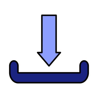 Simge Doldurulmuş Vektör Satırı İndiriliyor