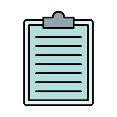 Simge Doldurulmuş Pano Vektör Satırı