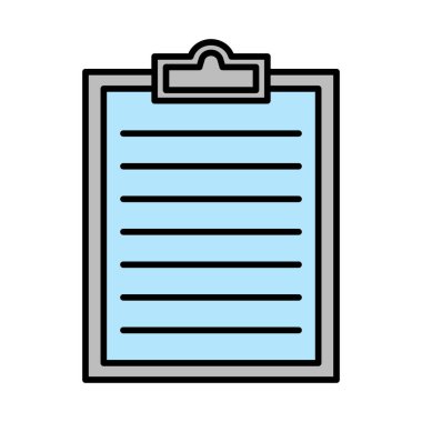 Simge Doldurulmuş Pano Vektör Satırı