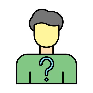 Simge Doldurulmuş Vektör Satırına Yardım Et