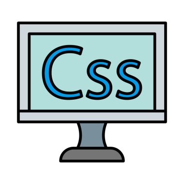Css Line Filled Icon Design clipart