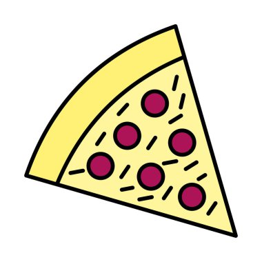 Pizza Satırı Simge Tasarımı