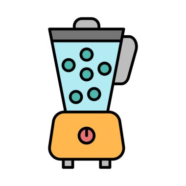 Simge Tasarımı Doldurulmuş Blender Satırı