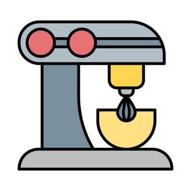 Karıştırıcı Satırı Doldurulmuş Simge Tasarımı