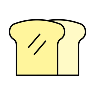 Ekmek Satırı Doldurulmuş Simge Tasarımı