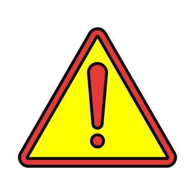 Ünlem İşareti Satırı Simge Tasarımı