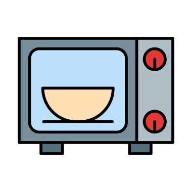 Mikrodalga Satırı Simge Tasarımı