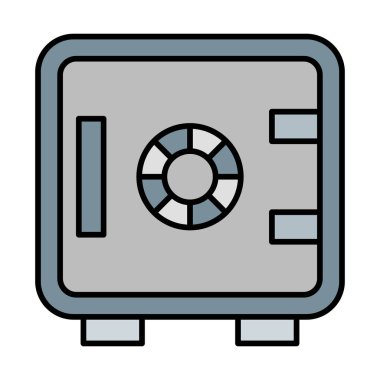 Strongbox Satırı Doldurulmuş simge Tasarımı