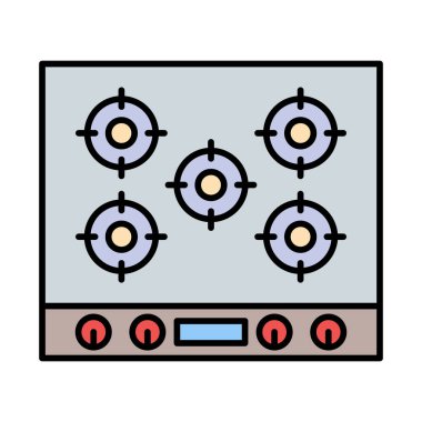 Soba Satırı Doldurulmuş Simge Tasarımı