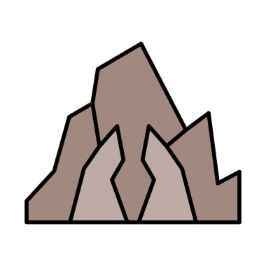 Dağ Çizgisi Simge Tasarımı