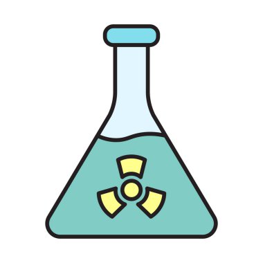 Toksik Kimyasal Satır Simge Tasarımı