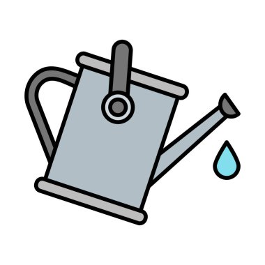 Sulama Kutusu Satırı Doldurulmuş Simge Tasarımı