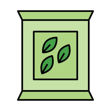 Tohum Torbası Satırı Simge Tasarımı