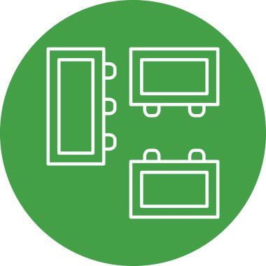 Satır vektörü Simgesi Tasarımı