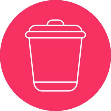 Çöp kutusu simgesi tasarım